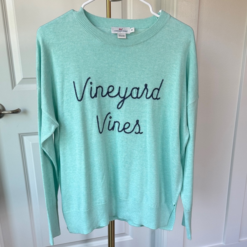 Vineyard Vines Women's Mint Green Sweatshirt